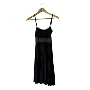 Taboo Vintage Y2K Babydoll Style Black Prom Dress Women’s Medium Spaghetti Strap